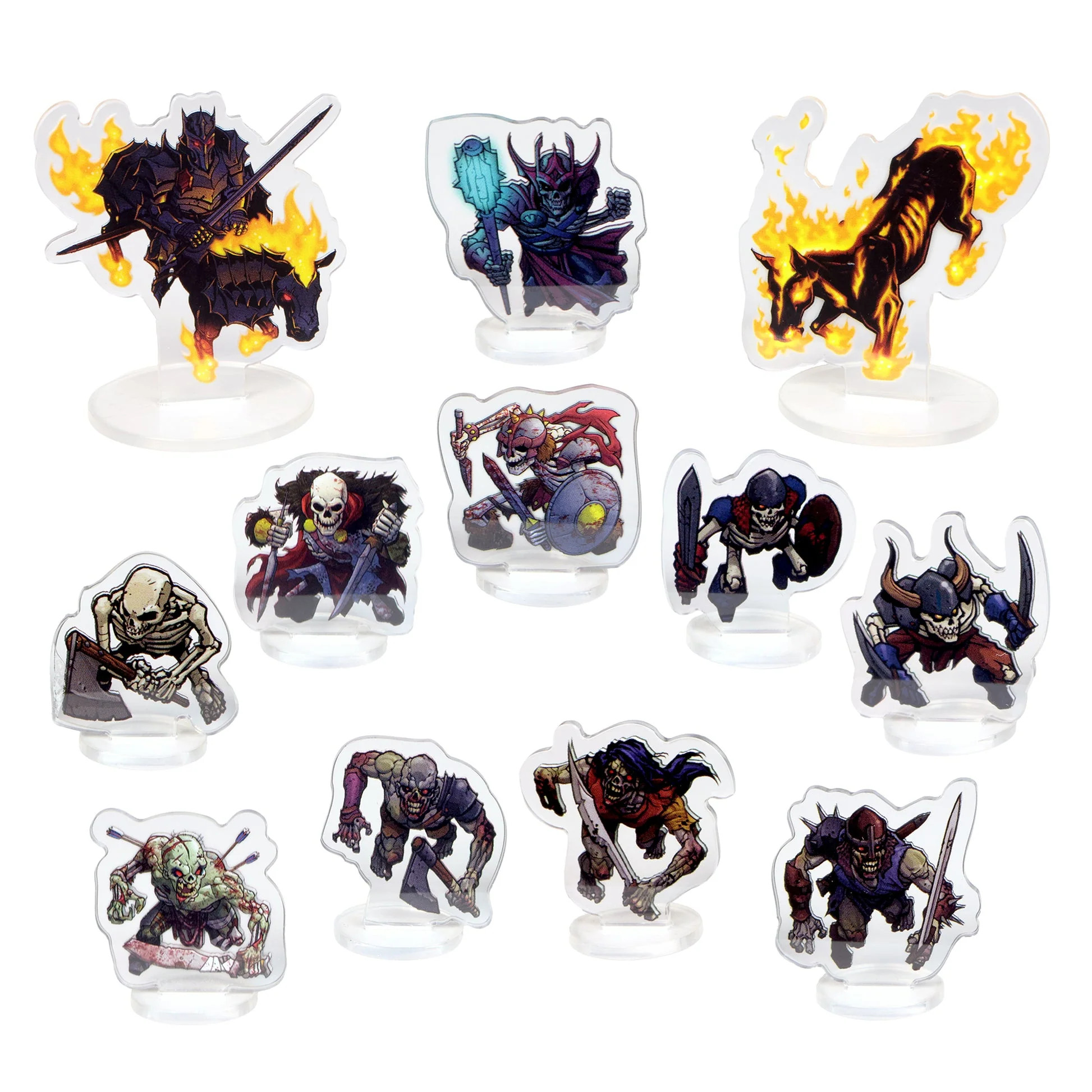1985 Games: Flat Pack Miniatures - Undead - Image 2