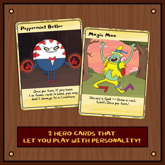 Adventure Time Card Wars: Peppermint Butler vs. Magic Man Collector's Pack - Image 4