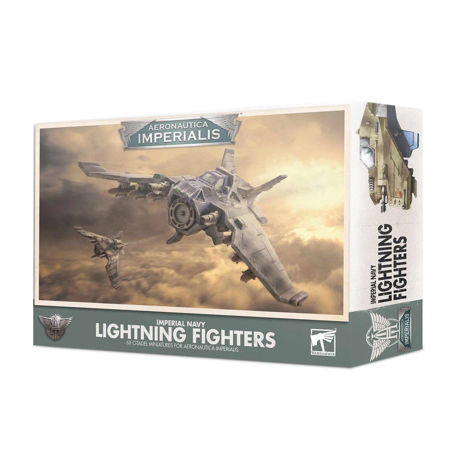 Games Workshop: Aeronautica Imperialis - Imperial Navy - Lightning Fighters (500-28)