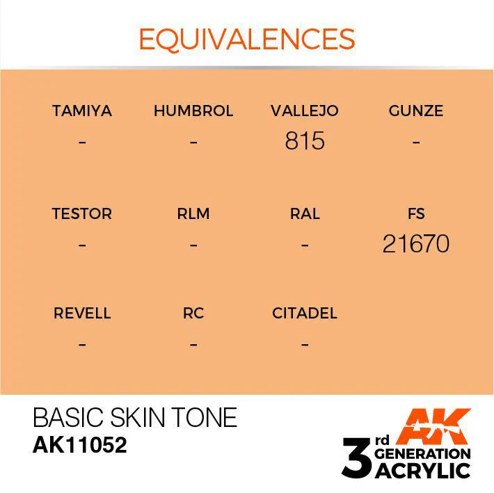 AK Interactive: 3G Acrylic Paint - Basic Skin Tone (17ml) - Image 3