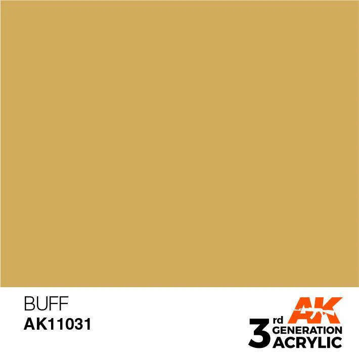 AK Interactive: 3G Acrylic Paint - Buff (17ml) - Image 2