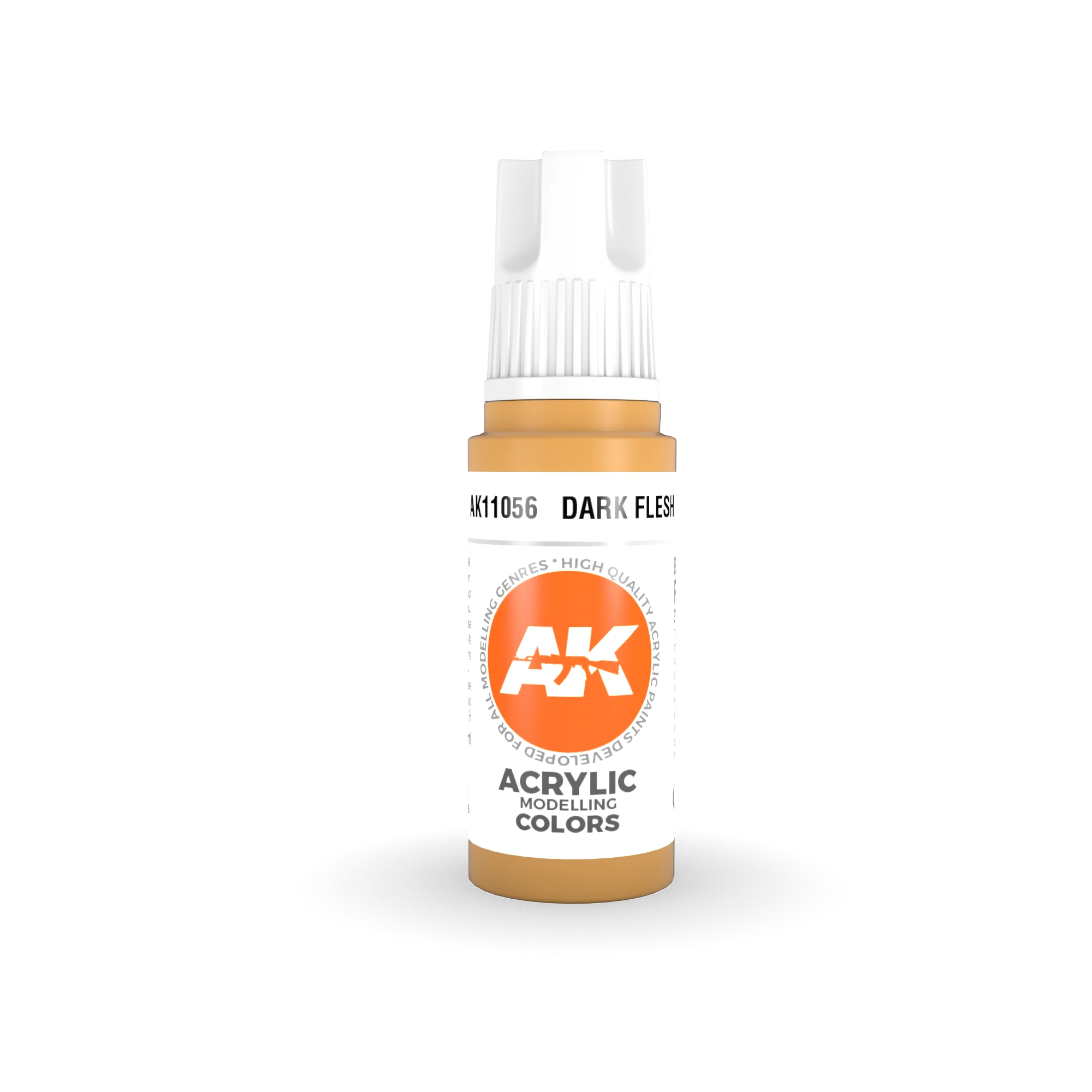 AK Interactive: 3G Acrylic Paint - Dark Flesh (17ml)