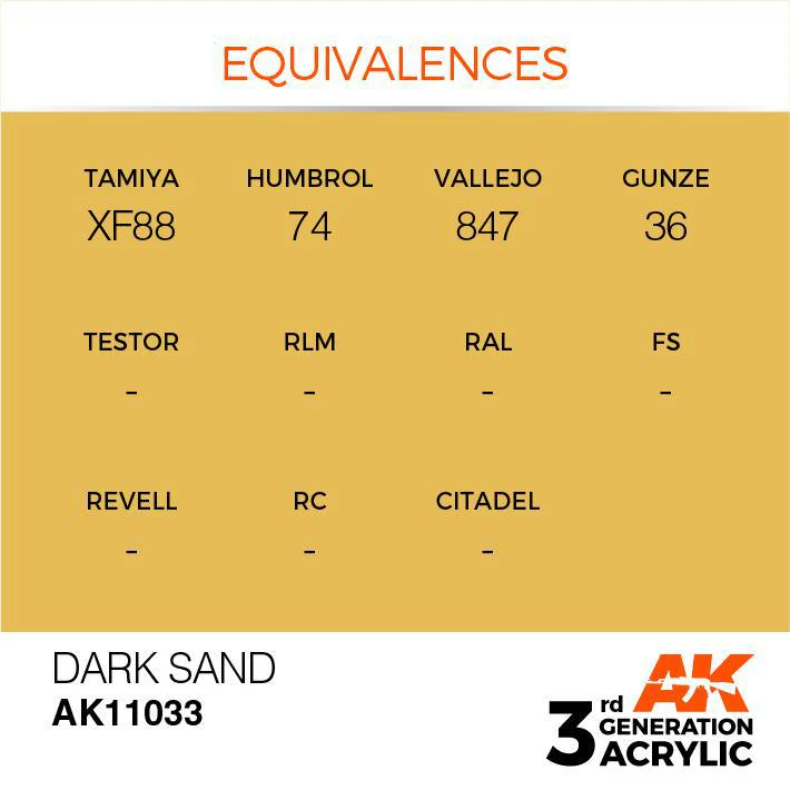 AK Interactive: 3G Acrylic Paint - Dark Sand (17ml) - Image 3
