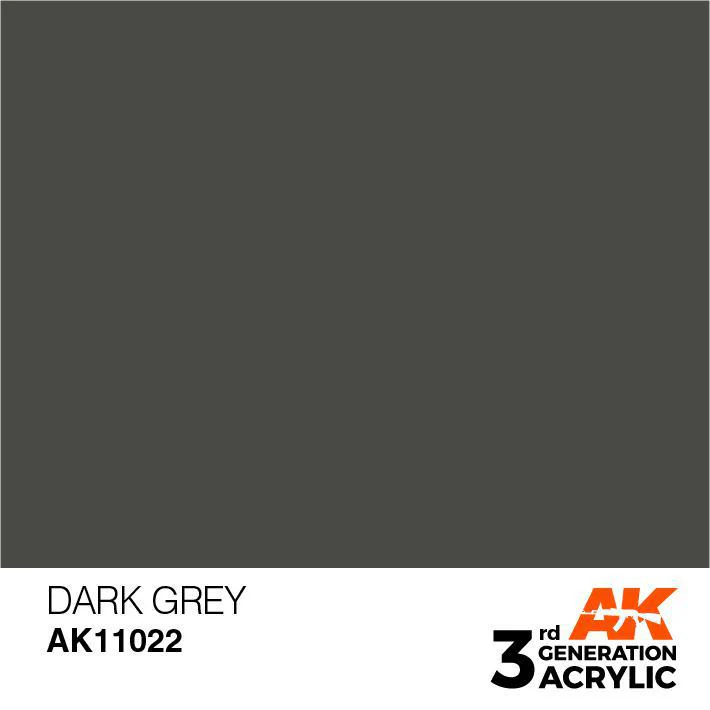AK Interactive: 3G Acrylic Paint - Dark Sea Grey (17ml) - Image 2