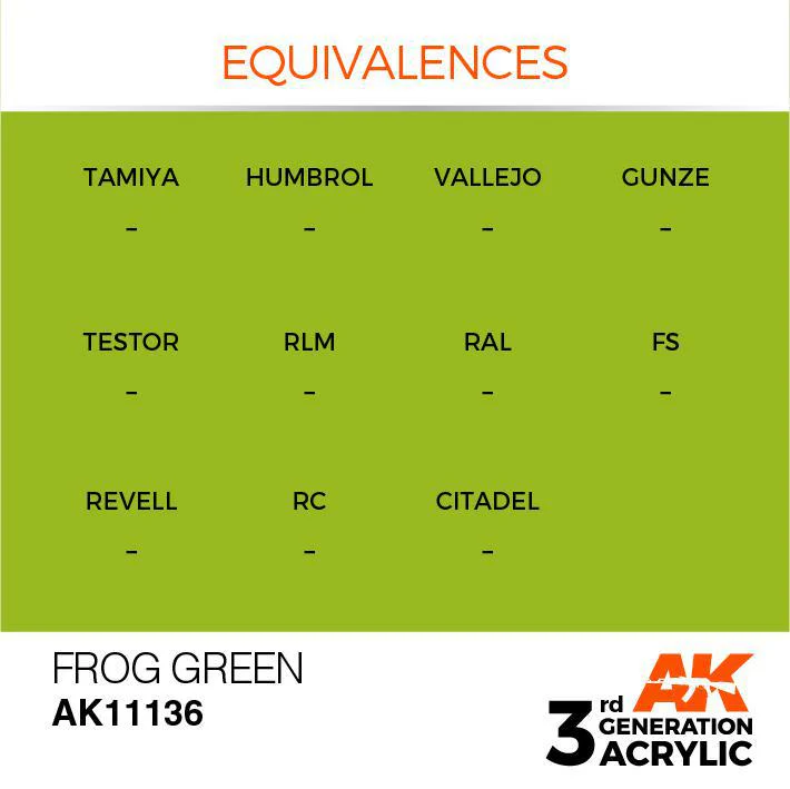 AK Interactive: 3G Acrylic Paint - Frog Green (17ml) - Image 3