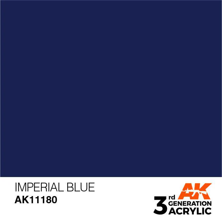 AK Interactive: 3G Acrylic Paint - Imperial Blue (17ml) - Image 2