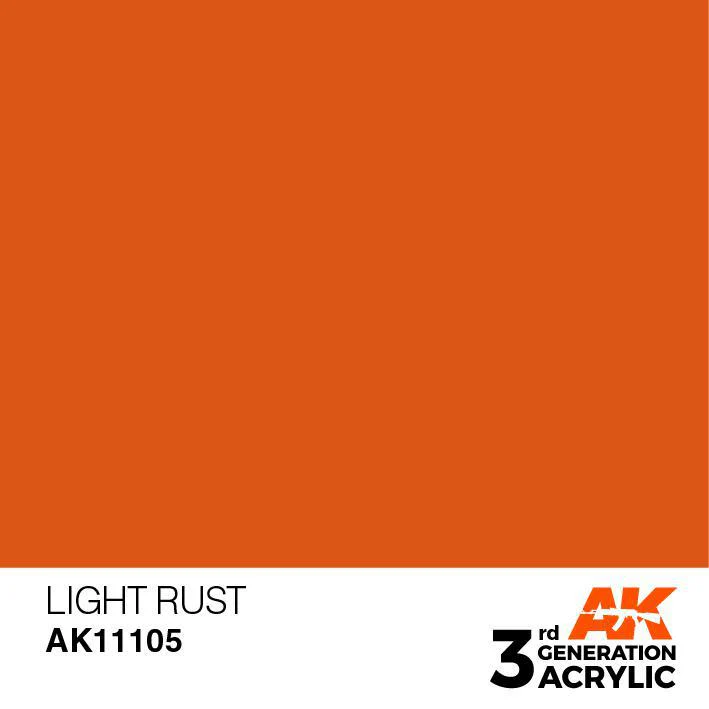 AK Interactive: 3G Acrylic Paint - Light Rust (17ml) - Image 2