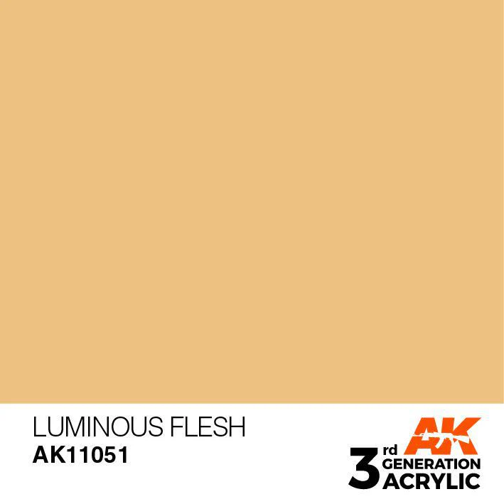 AK Interactive: 3G Acrylic Paint - Luminous Flesh (17ml) - Image 2