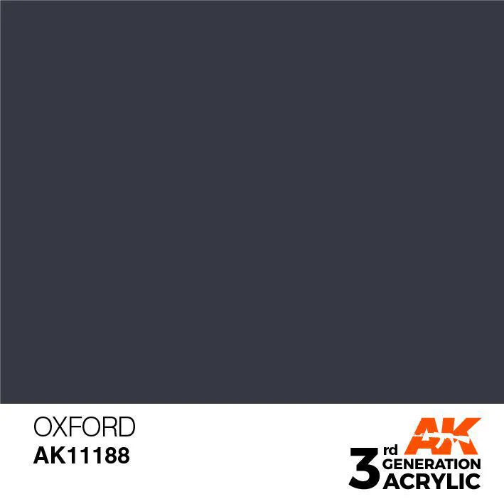AK Interactive: 3G Acrylic Paint - Oxford (17ml) - Image 2