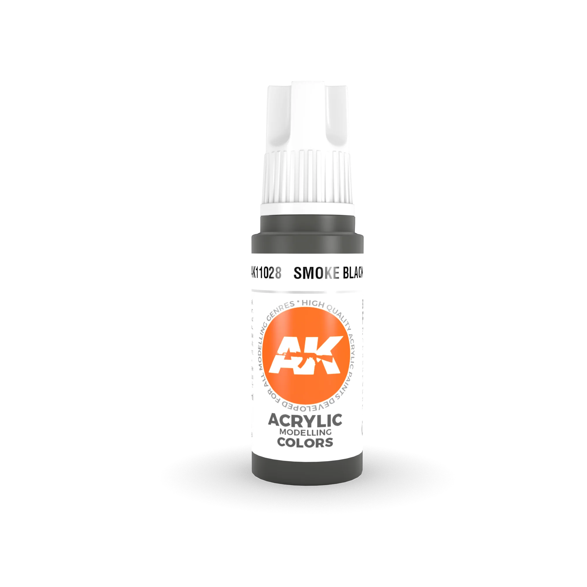 AK Interactive: 3G Acrylic Paint - Smoke Black (17ml)