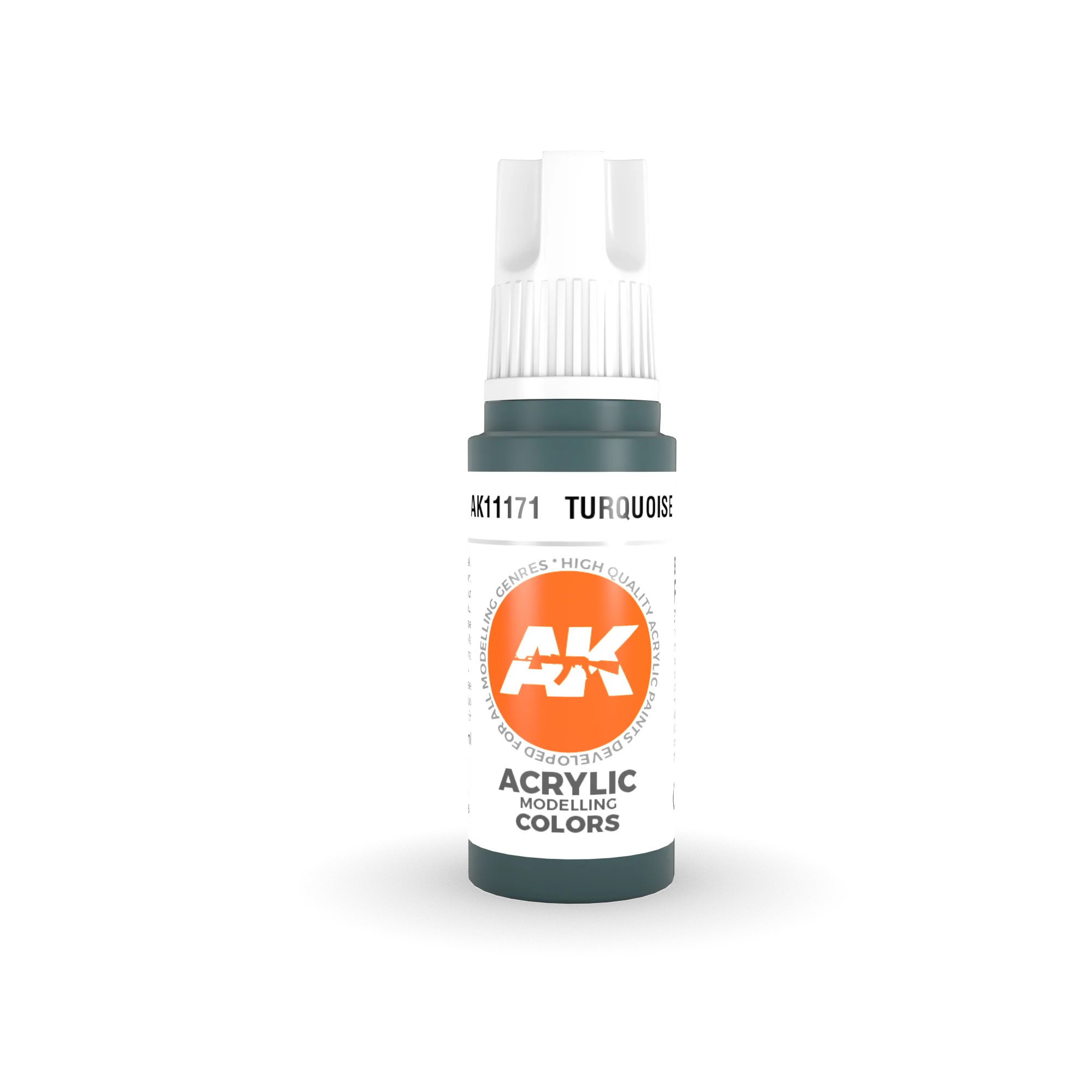 AK Interactive: 3G Acrylic Paint - Turquoise (17ml)