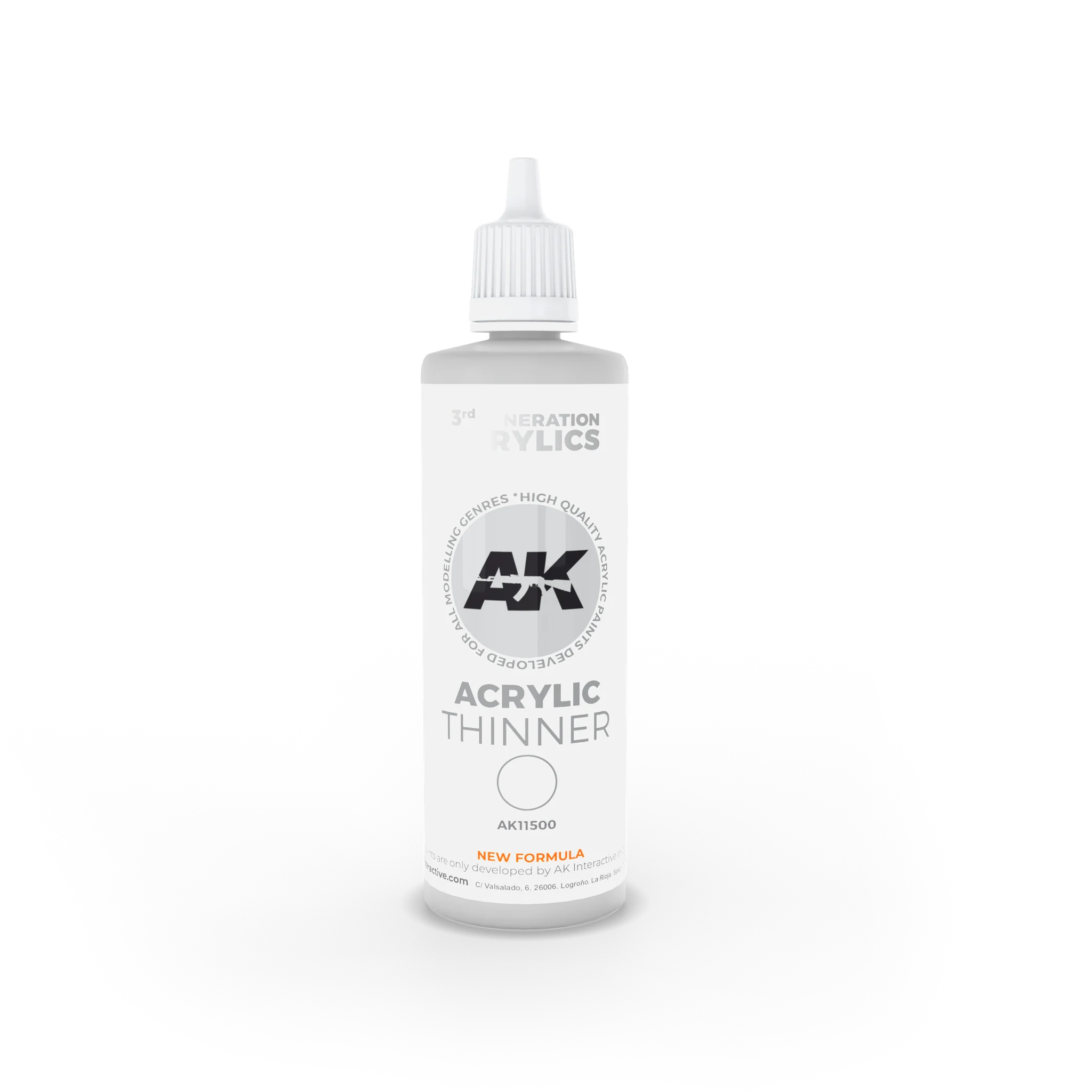AK Interactive: 3G Acrylics - Acrylic Thinner (100ml)