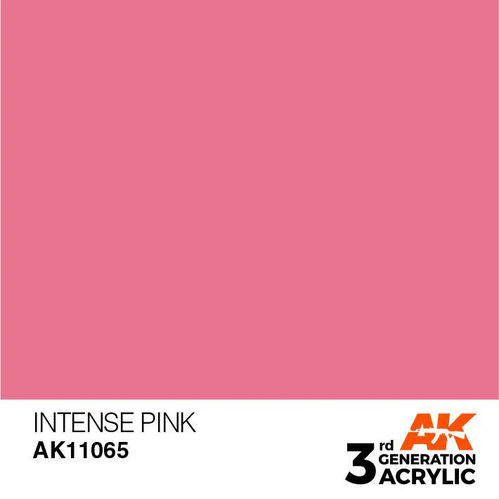 AK Interactive: 3G Intense Acrylic Paint - Intense Pink (17ml) - Image 2