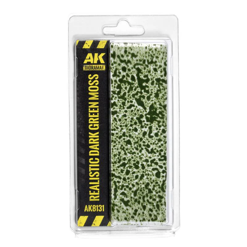 AK Interactive: Foliage - Realistic Dark Green Moss