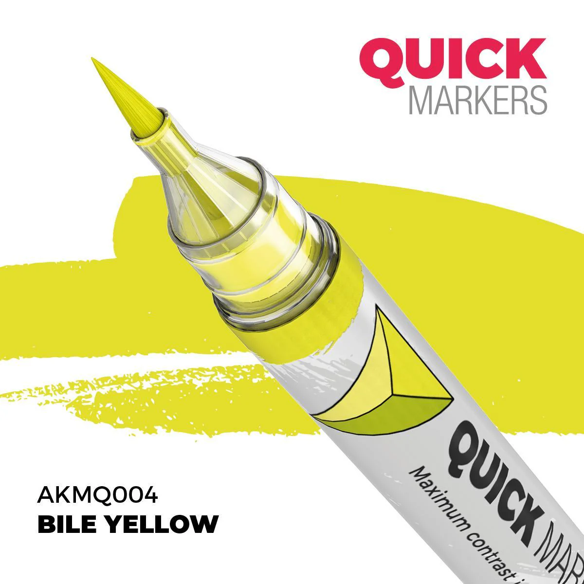 AK Interactive: Quick Markers - Bile Yellow