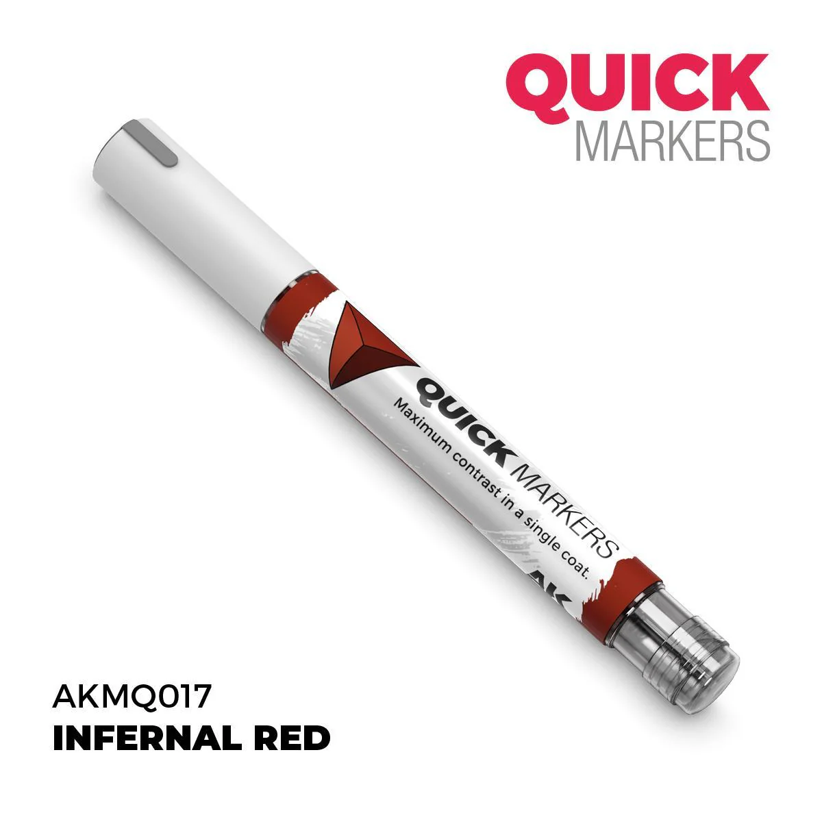 AK Interactive: Quick Markers - Infernal Red - Image 2