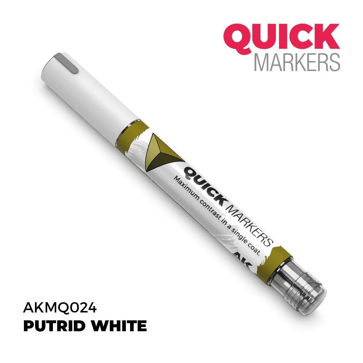 AK Interactive: Quick Markers - Putrid White - Image 2