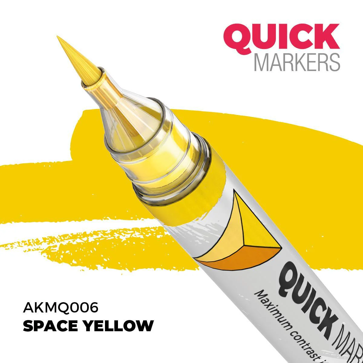 AK Interactive: Quick Markers - Space Yellow