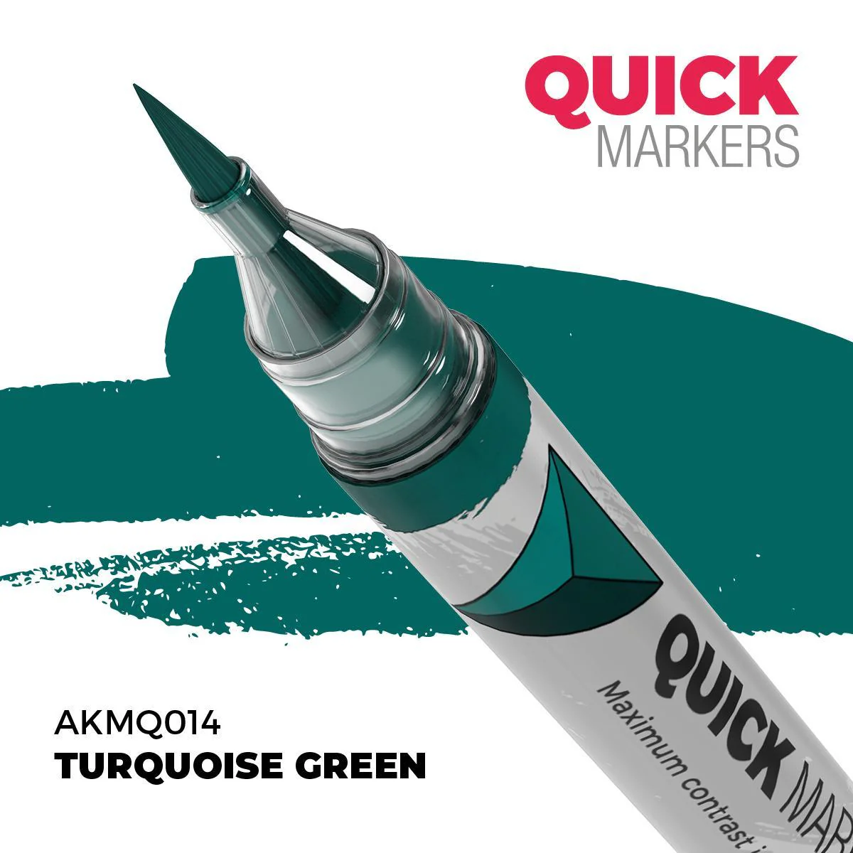 AK Interactive: Quick Markers - Turquoise Green