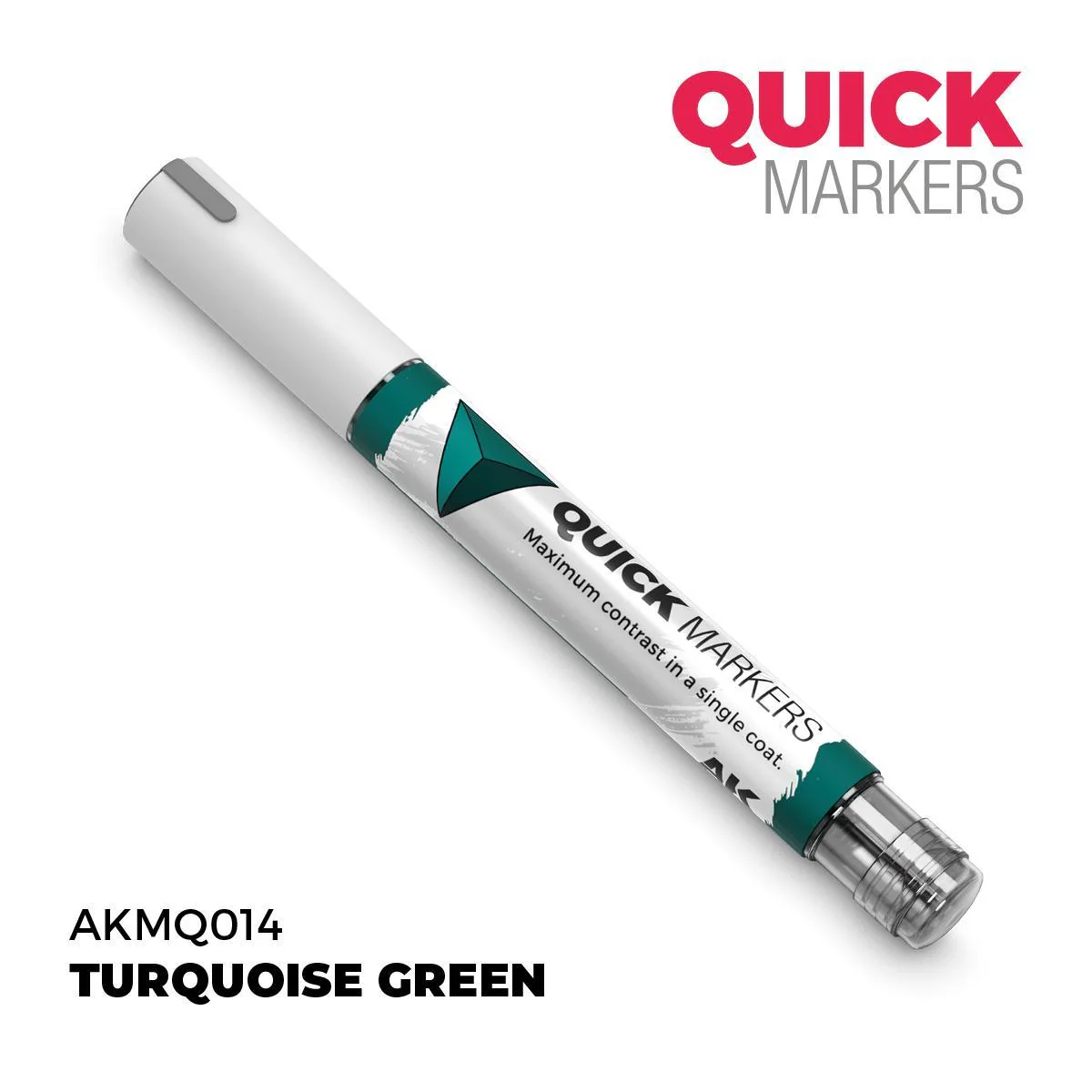 AK Interactive: Quick Markers - Turquoise Green - Image 2
