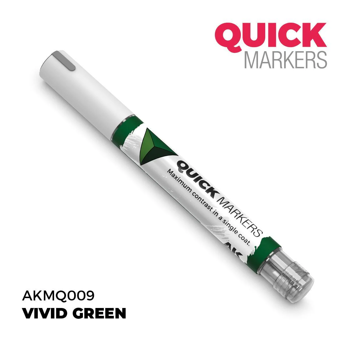 AK Interactive: Quick Markers - Vivid Green - Image 2