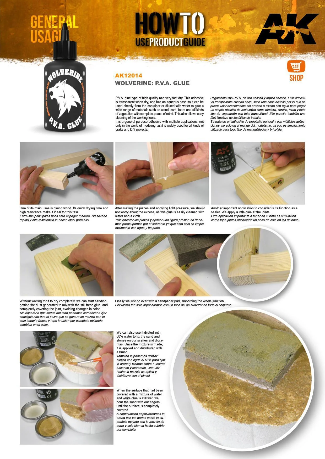 AK Interactive: Wolverine P.V.A Glue - 100ml - Image 2