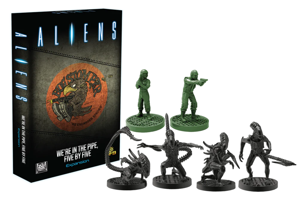 Aliens: We're in the Pipe Five by Five Expansion - Image 2
