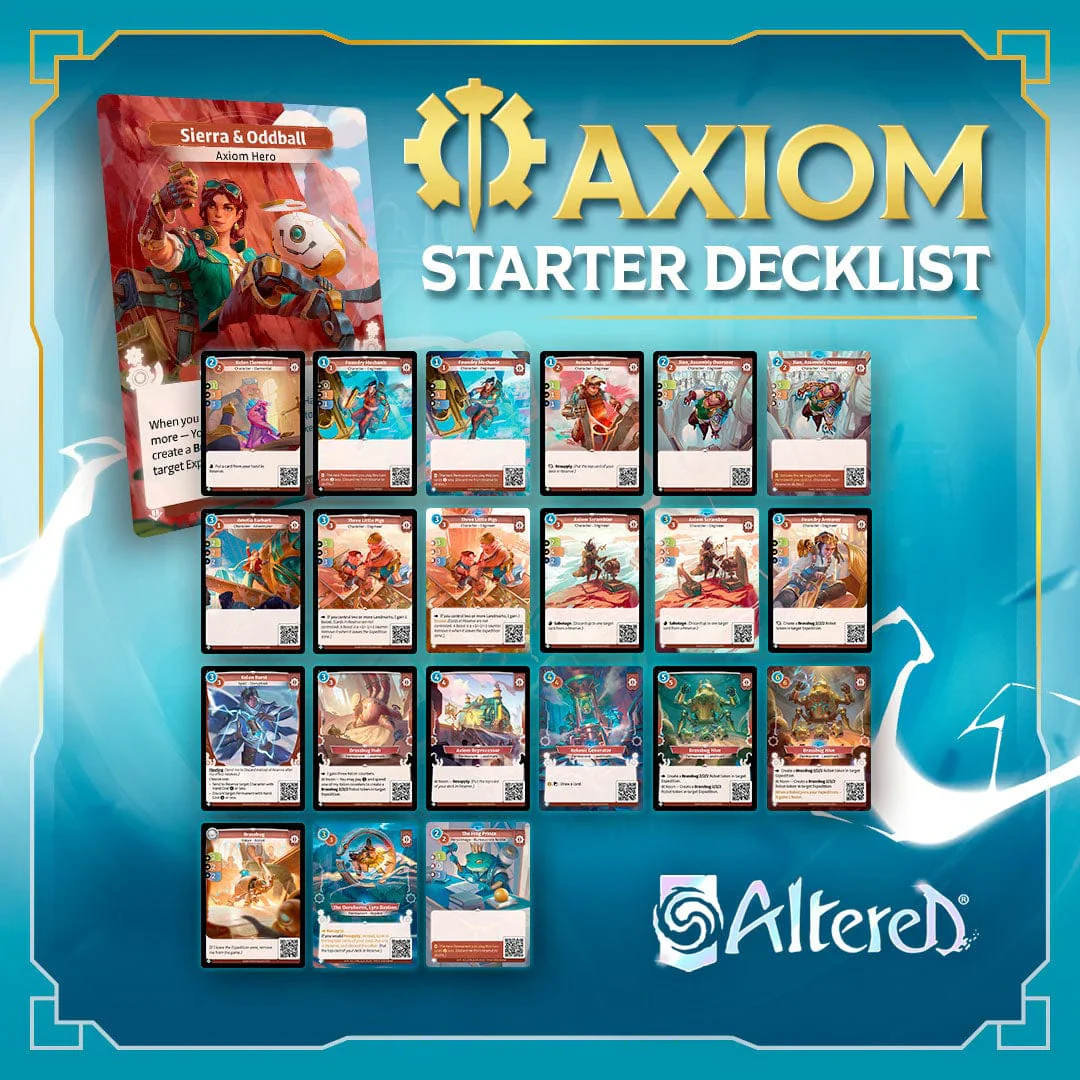 Altered TCG: Beyond the Gates Starter Deck - Axiom - Image 2