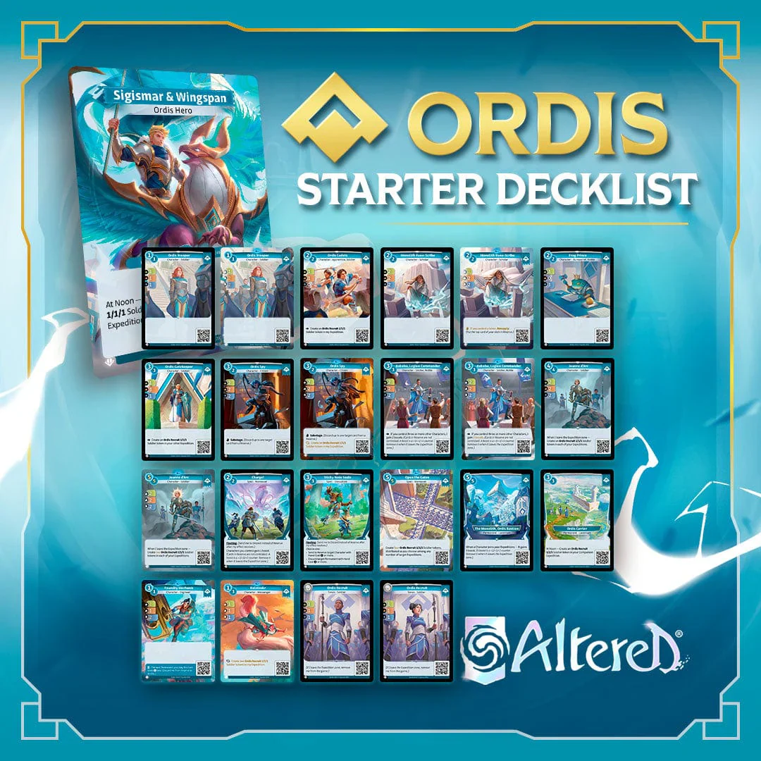 Altered TCG: Beyond the Gates Starter Deck - Ordis - Image 2