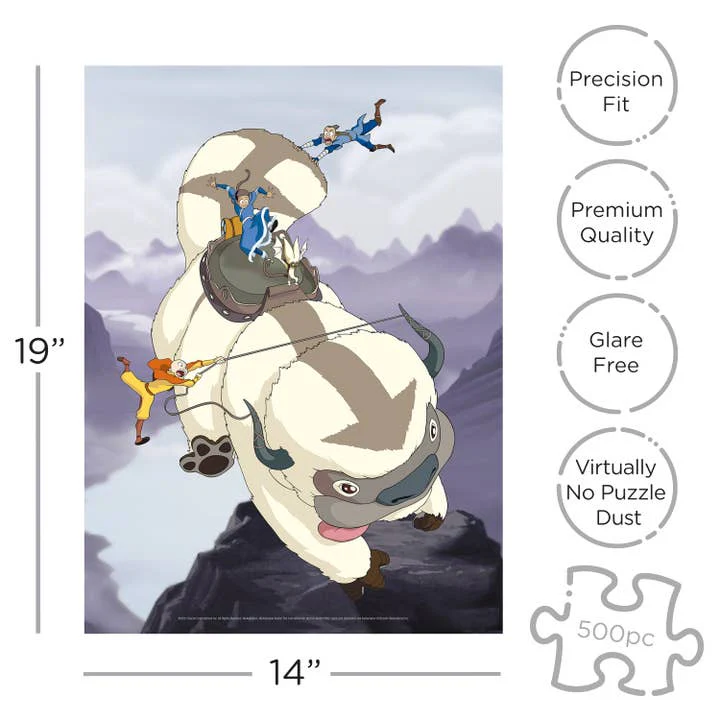 Aquarius: Avatar - Appa & Gang - 500 Piece Puzzle - Image 2