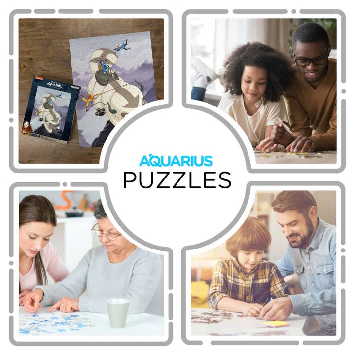 Aquarius: Avatar - Appa & Gang - 500 Piece Puzzle - Image 4