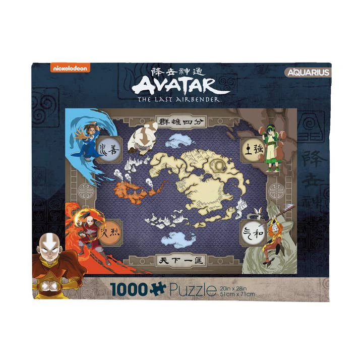 Aquarius: Avatar - Map - 1000 Piece Puzzle