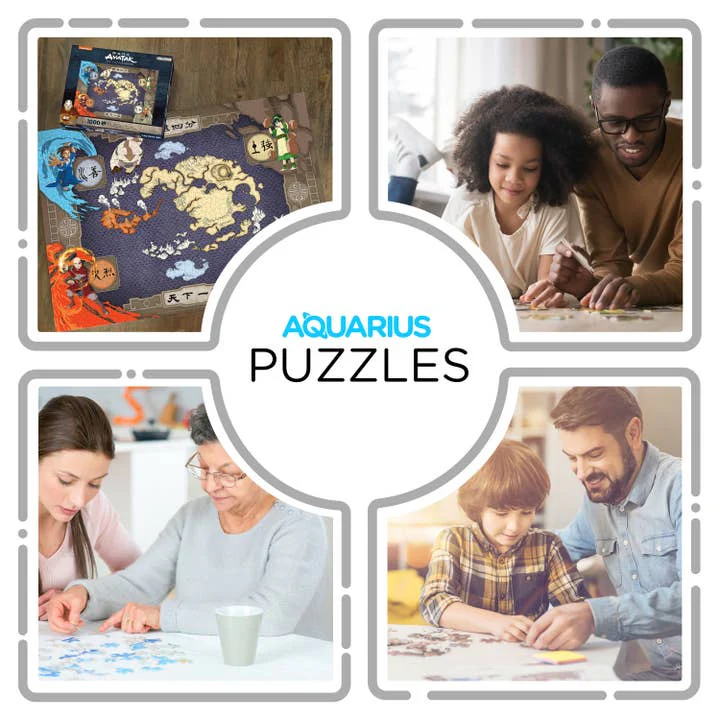 Aquarius: Avatar - Map - 1000 Piece Puzzle - Image 4