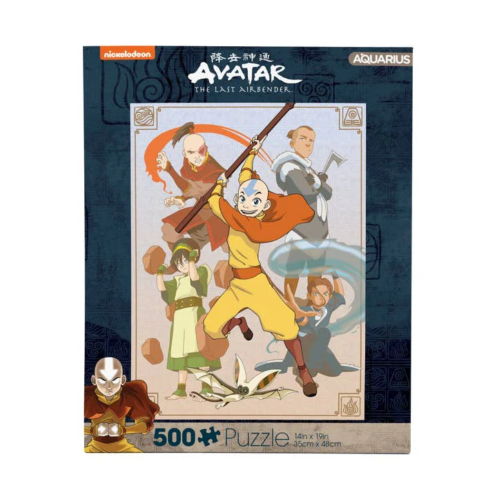 Aquarius: Avatar- The Last Airbender Cast - 500 Piece Puzzle