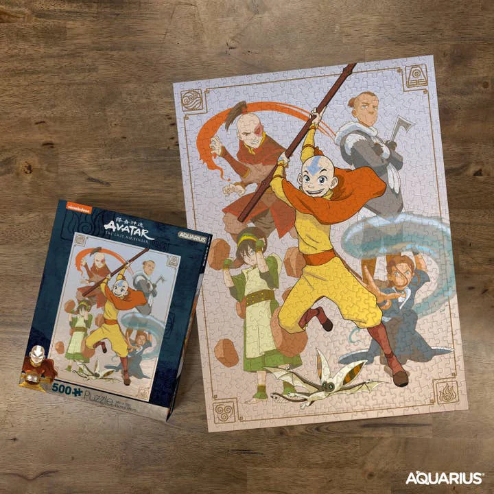 Aquarius: Avatar- The Last Airbender Cast - 500 Piece Puzzle - Image 3
