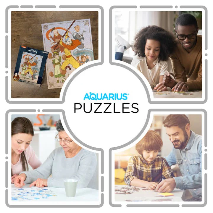 Aquarius: Avatar- The Last Airbender Cast - 500 Piece Puzzle - Image 4