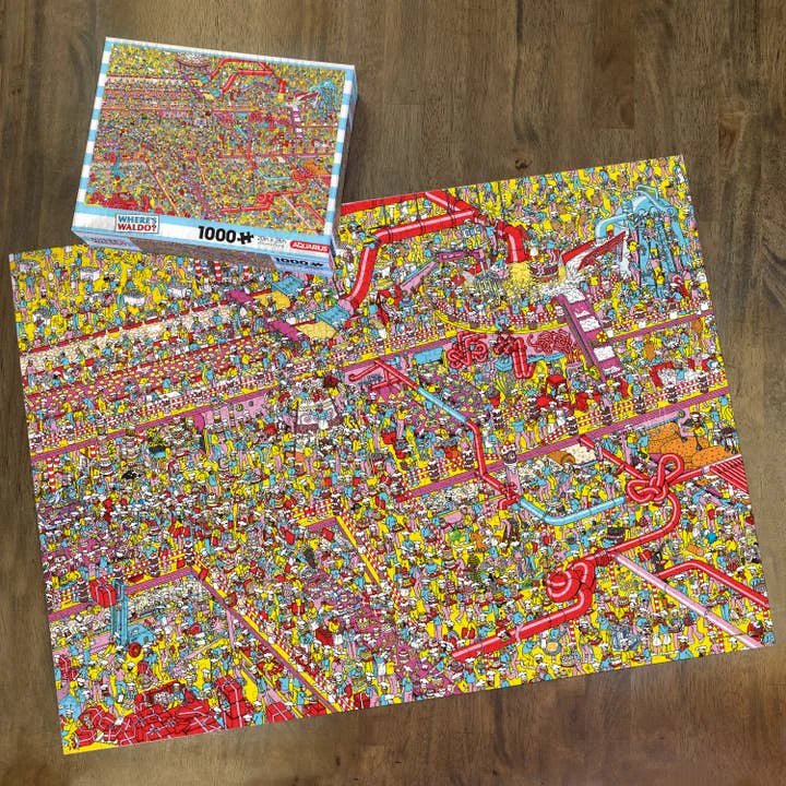 Aquarius: Where's Waldo - Cake Factory - 1000 Piece Puzzle - Image 3