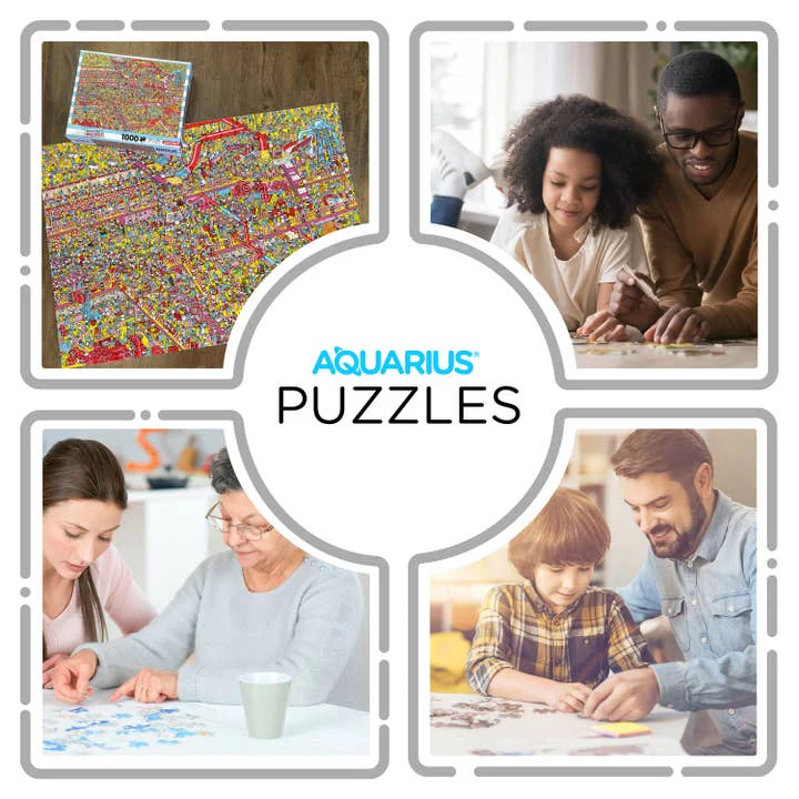 Aquarius: Where's Waldo - Cake Factory - 1000 Piece Puzzle - Image 4