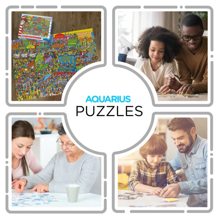 Aquarius: Where's Waldo - Wild Wild West - 1000 Piece Puzzle - Image 4