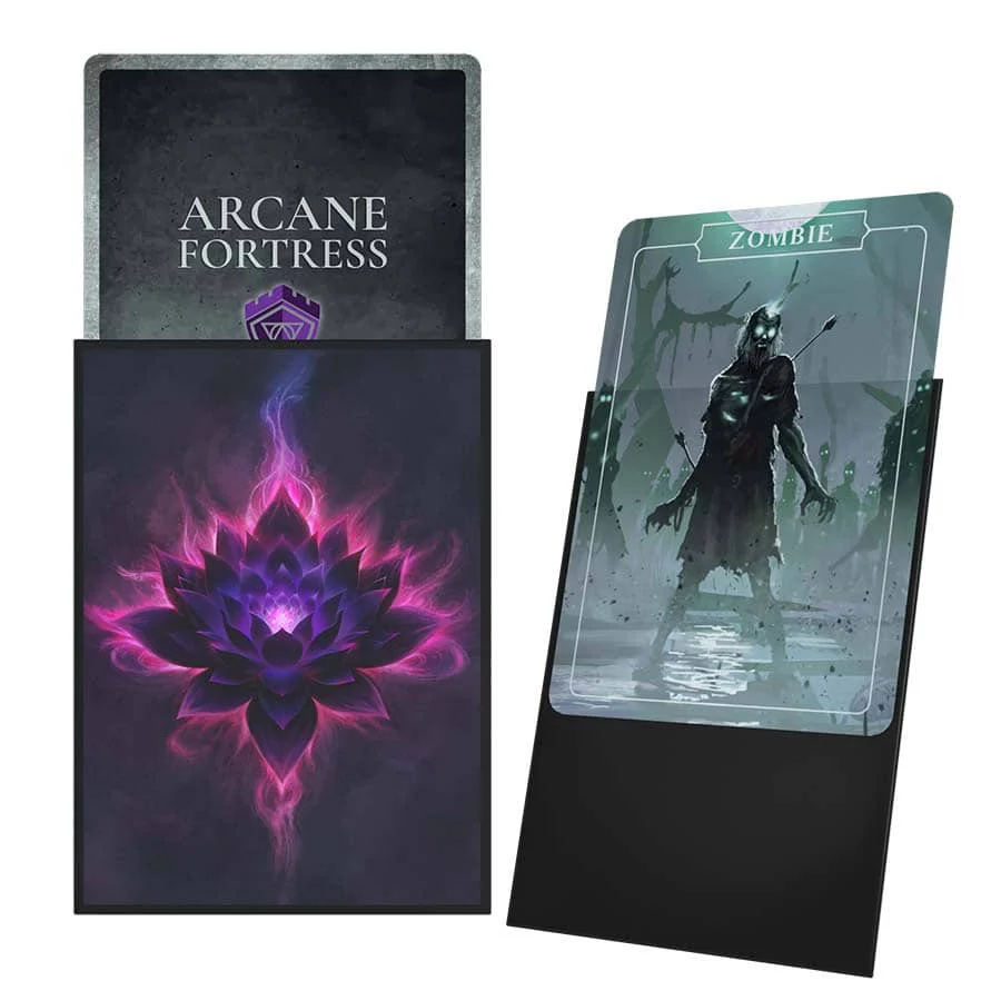 Arcane Fortress: Prestige Collection - Cursed Lotus Matte Sleeves (100) - Image 2