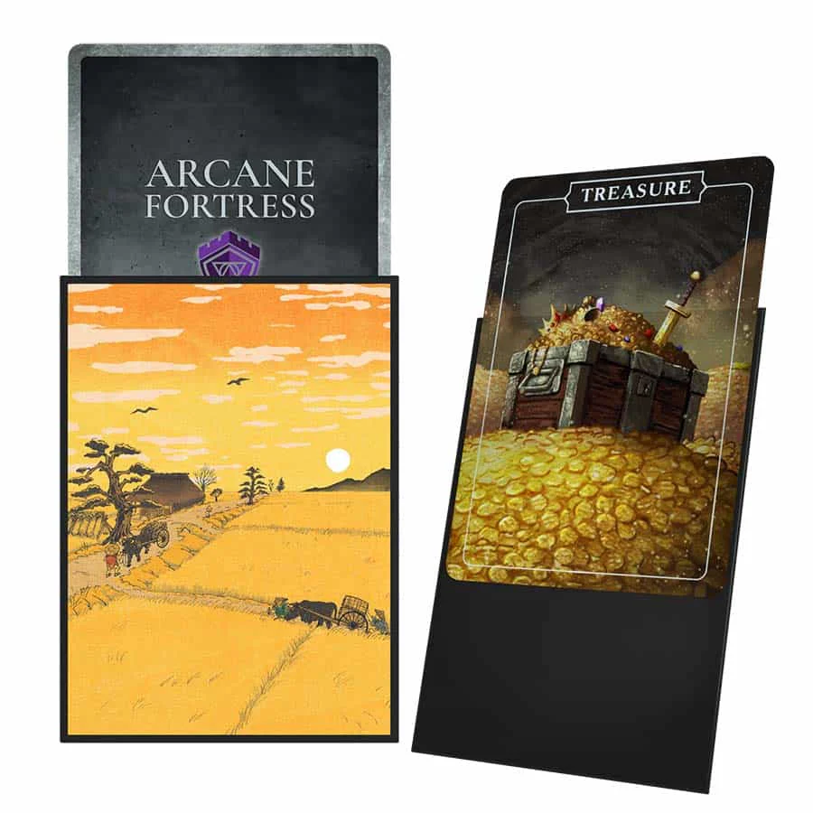 Arcane Fortress: Ukiyo-E Collection - Dusk Over Edo Matte Sleeves (100ct)