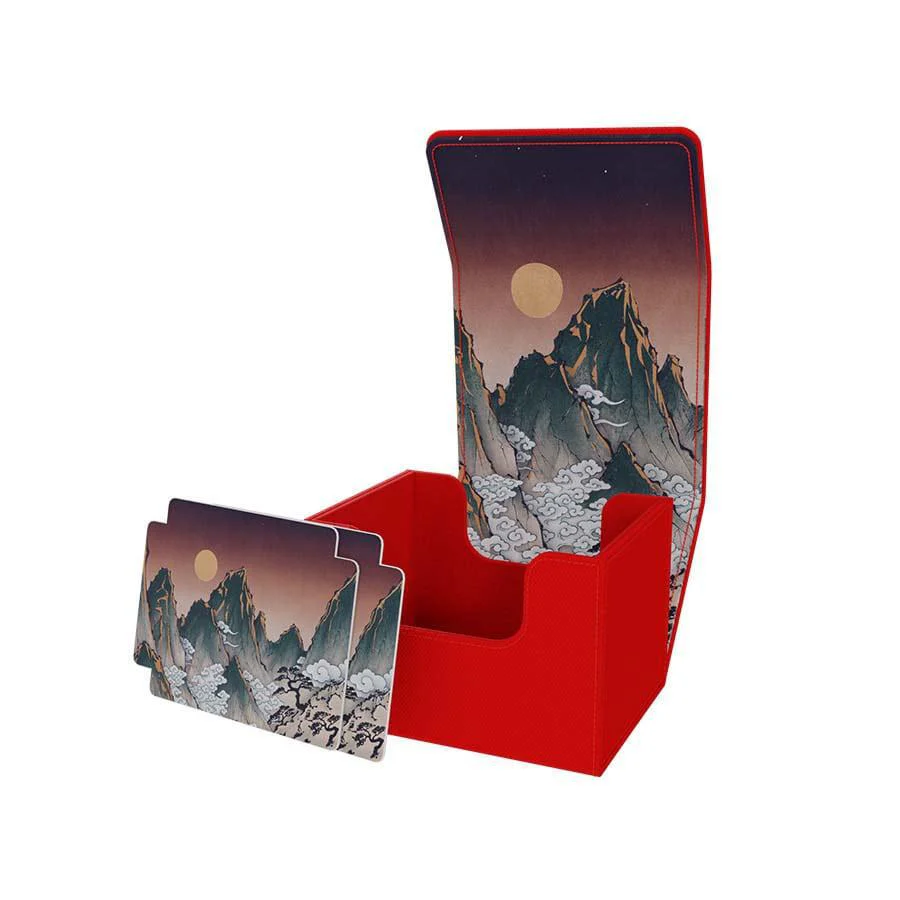 Arcane Fortress: Ukiyo-E Collection - Radiant 100+ Crimson Ridge Standard Deck Vault