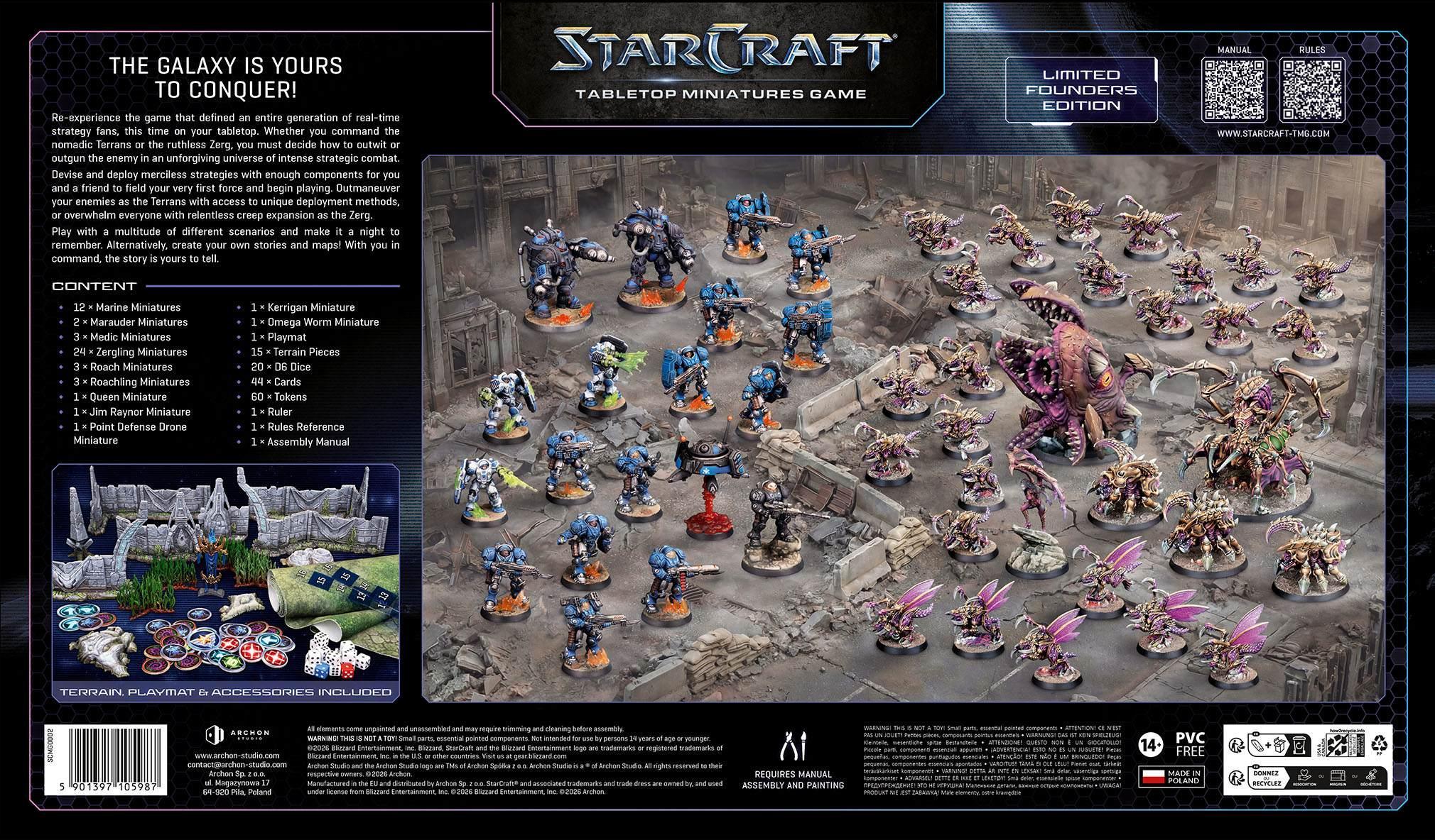 Archon Studio StarCraft: Two Player Starter Set - Founders Edition - Image 15