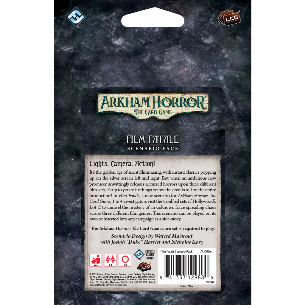 Arkham Horror LCG: Film Fatale Scenario Pack - Image 2
