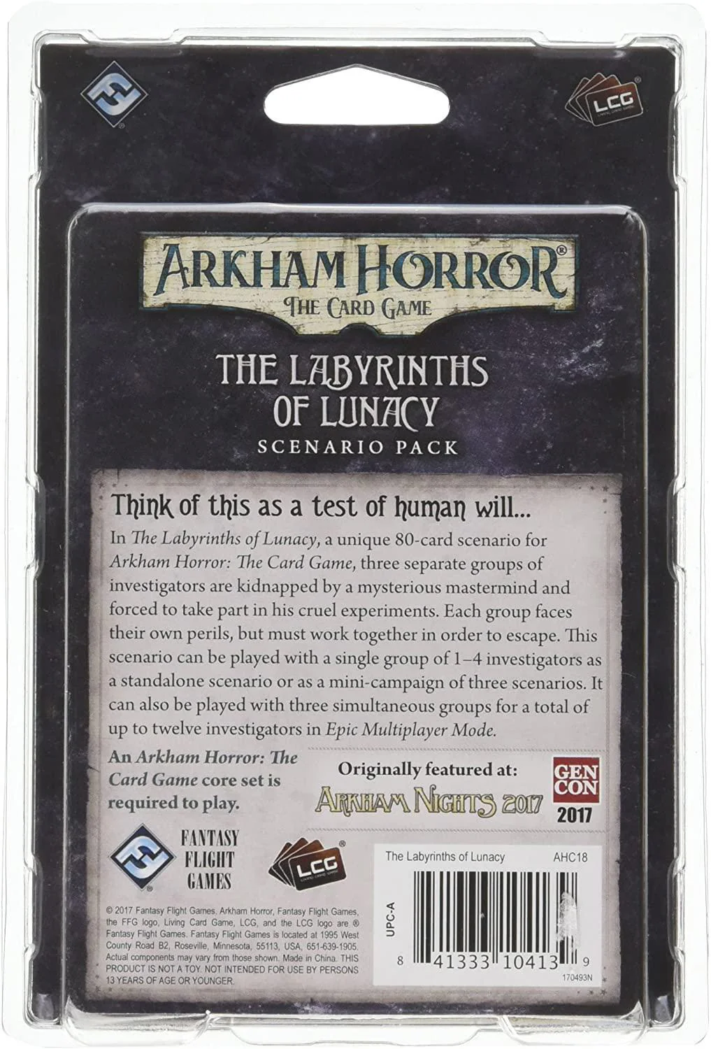 Arkham Horror LCG: The Labyrinths of Lunacy - Scenario Pack - Image 2