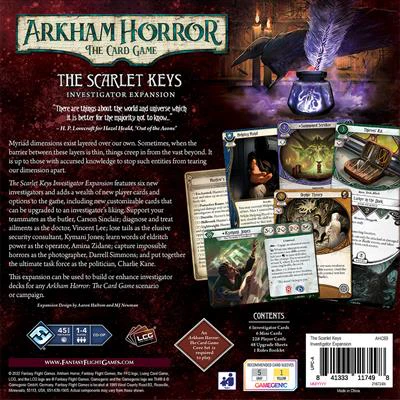Arkham Horror LCG: The Scarlet Keys Investigator Expansion - Image 3
