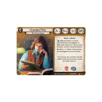 Arkham Horror The Card Game: Carolyn Fern - Investigator Deck - Image 4