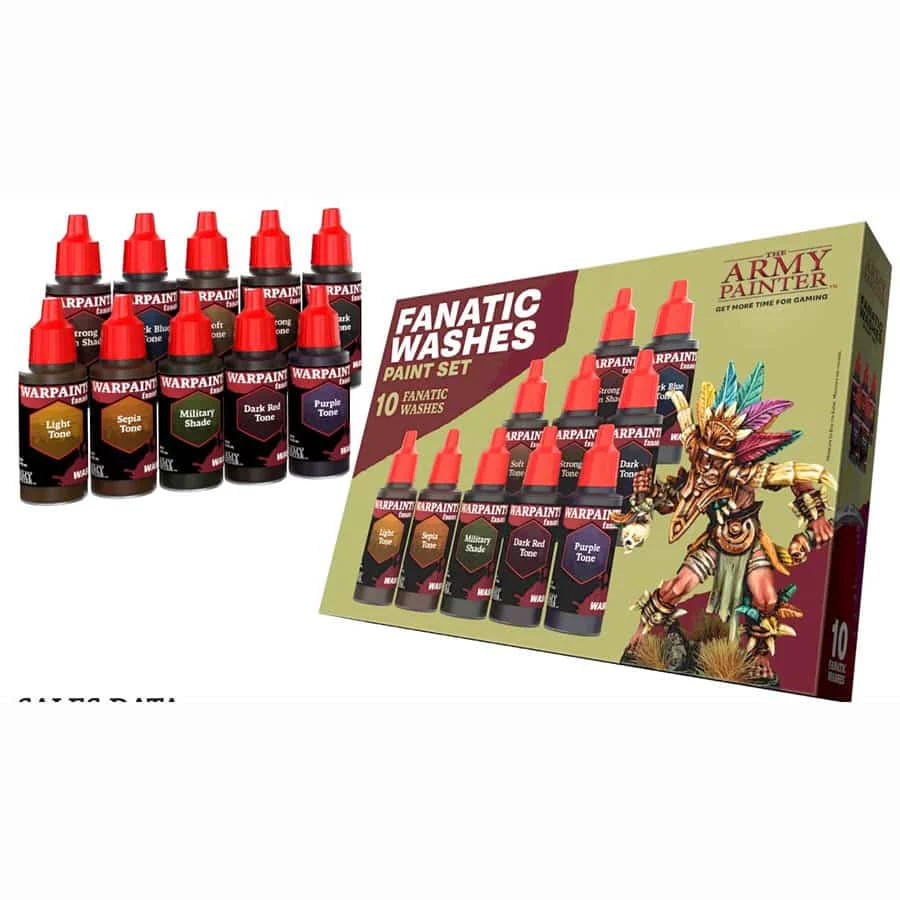 The Army Painter: Fanatic - Washes Paint Set