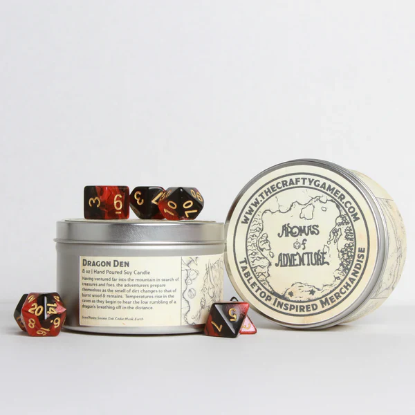 Aromas of Adventure: Dragon Den - 8 oz Candle