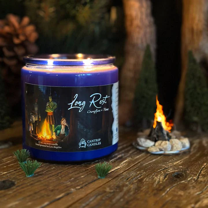 Cantrip Candles: Long Rest - 13oz.